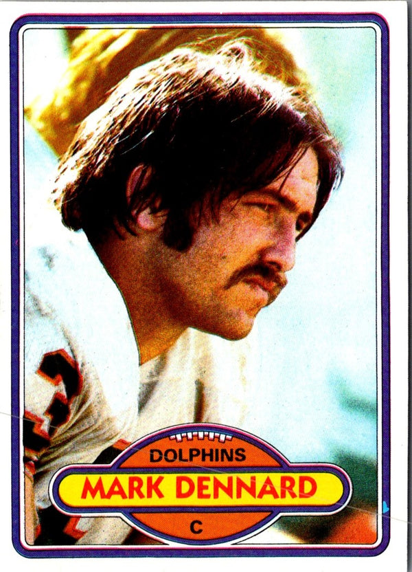 1980 Topps Mark Dennard #321 Rookie VG