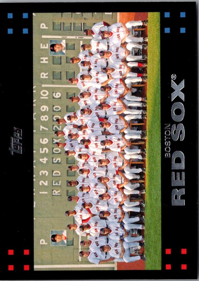 2007 Topps Boston Red Sox