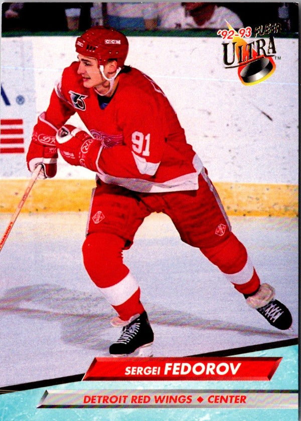 1992 Ultra Sergei Fedorov #48