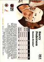1991 Pro Set Barry Pederson #351