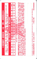 1982 Perma-Graphic All-Stars Bobby Grich #5