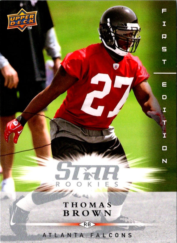 2008 Upper Deck First Edition Thomas Brown #195 Rookie