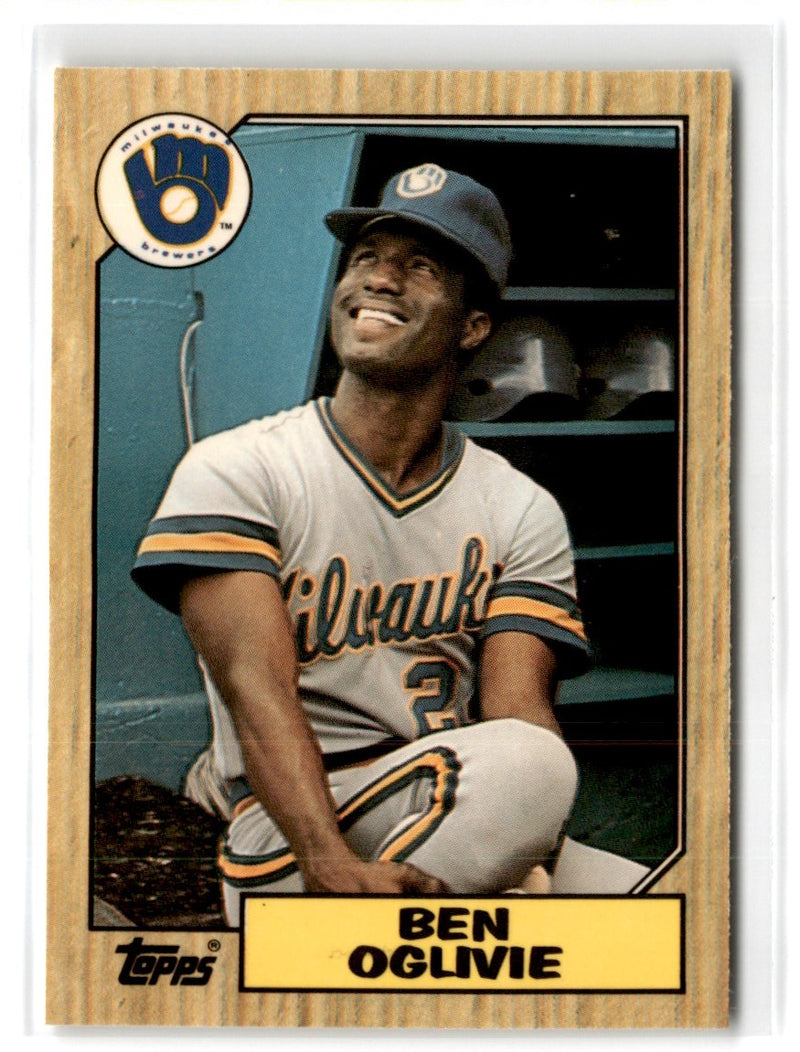 1987 Topps Tiffany Ben Oglivie