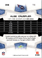 2008 Score Alge Crumpler #318