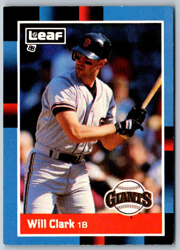 1988 Leaf Will Clark #170