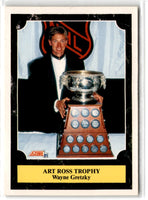 1991 Score Canadian Bilingual Wayne Gretzky (Art Ross Trophy) #317