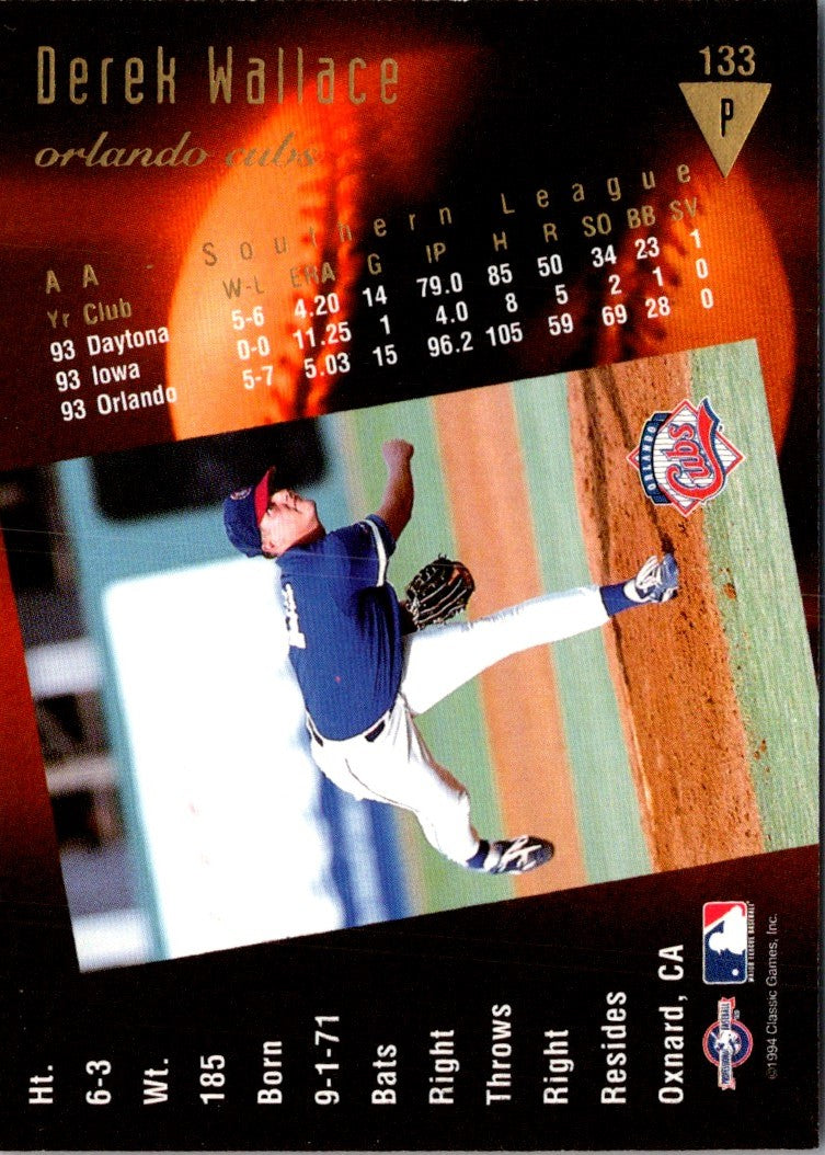 1994 Classic Best Gold Derek Wallace
