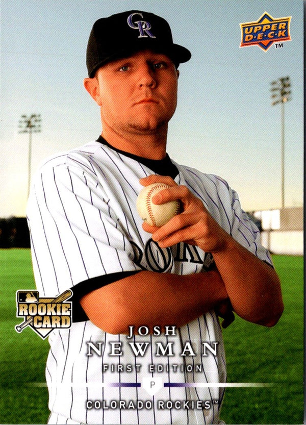 2008 Upper Deck First Edition Josh Newman #283