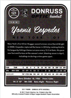 2017 Donruss Optic Yoenis Cespedes #121