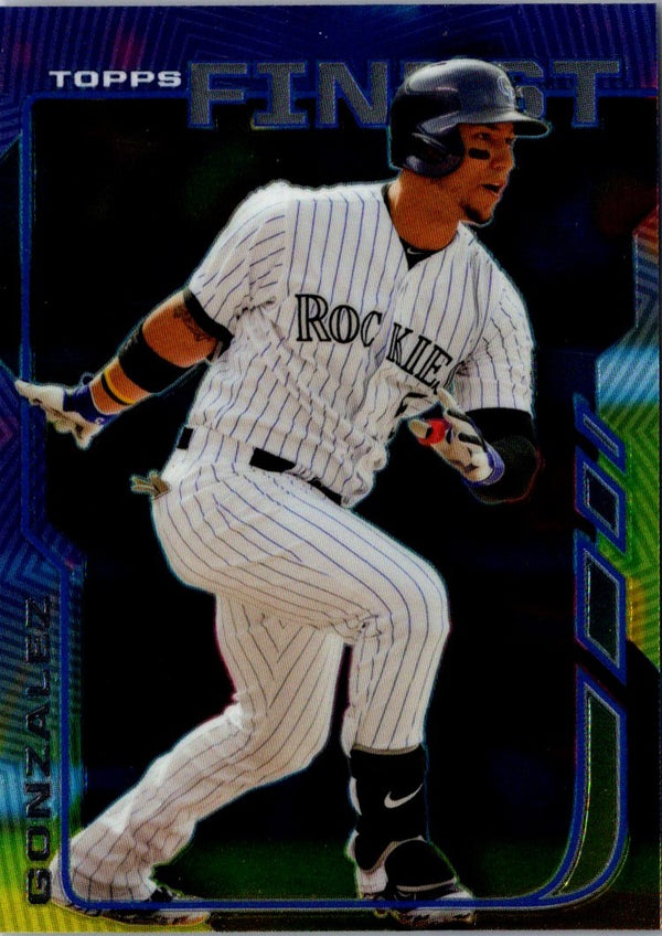 2014 Finest Carlos Gonzalez #30