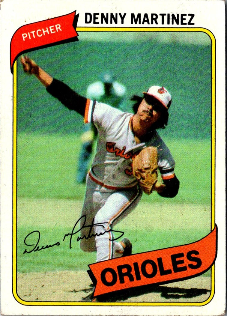 1980 Topps Denny Martinez