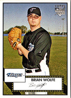 2007 Topps Rookie 1952 Edition Brian Wolfe #143