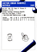 1992 Fleer ProCards Victor Ramirez