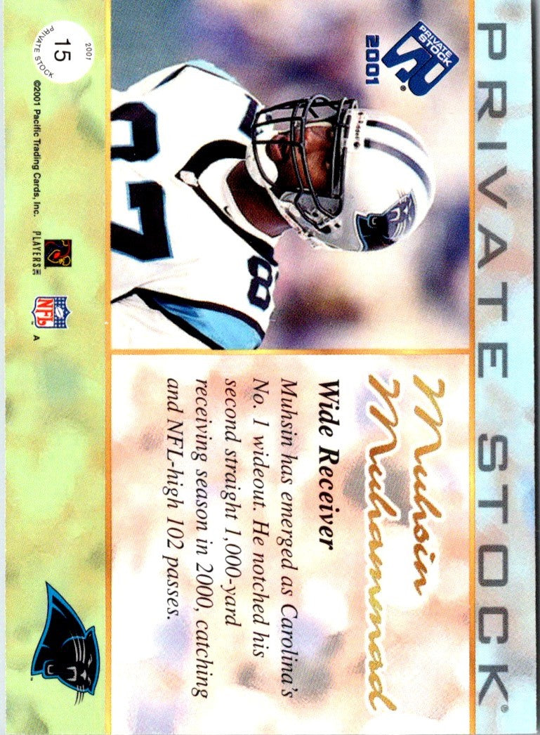 2001 Pacific Private Stock Muhsin Muhammad