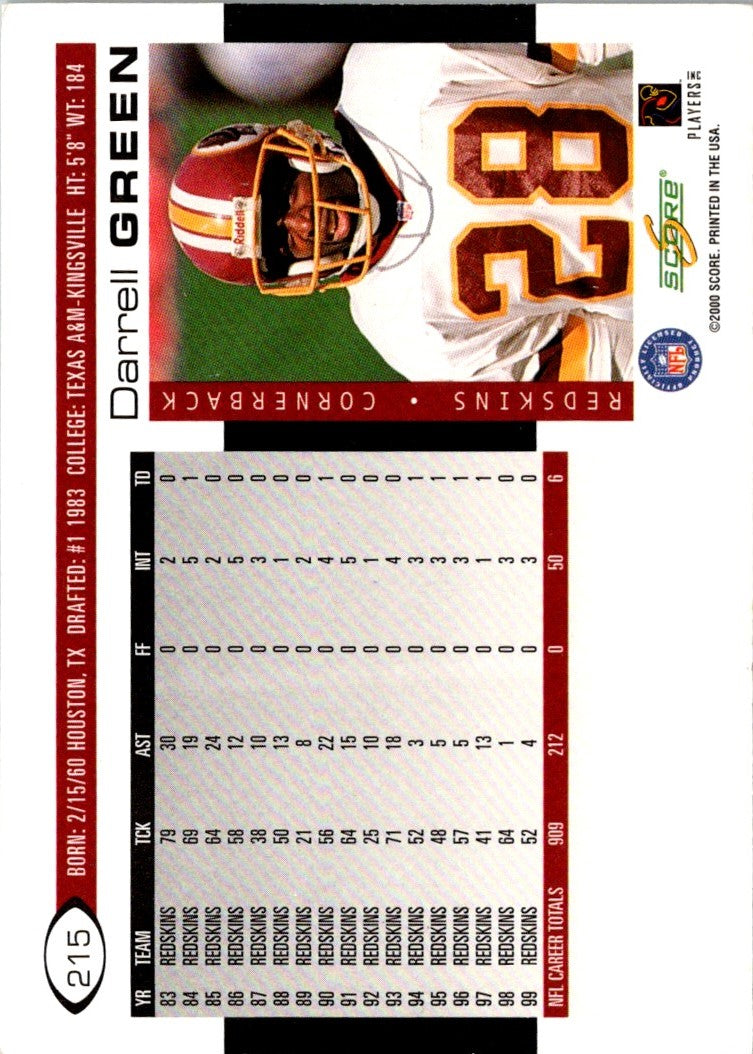 2000 Score Darrell Green