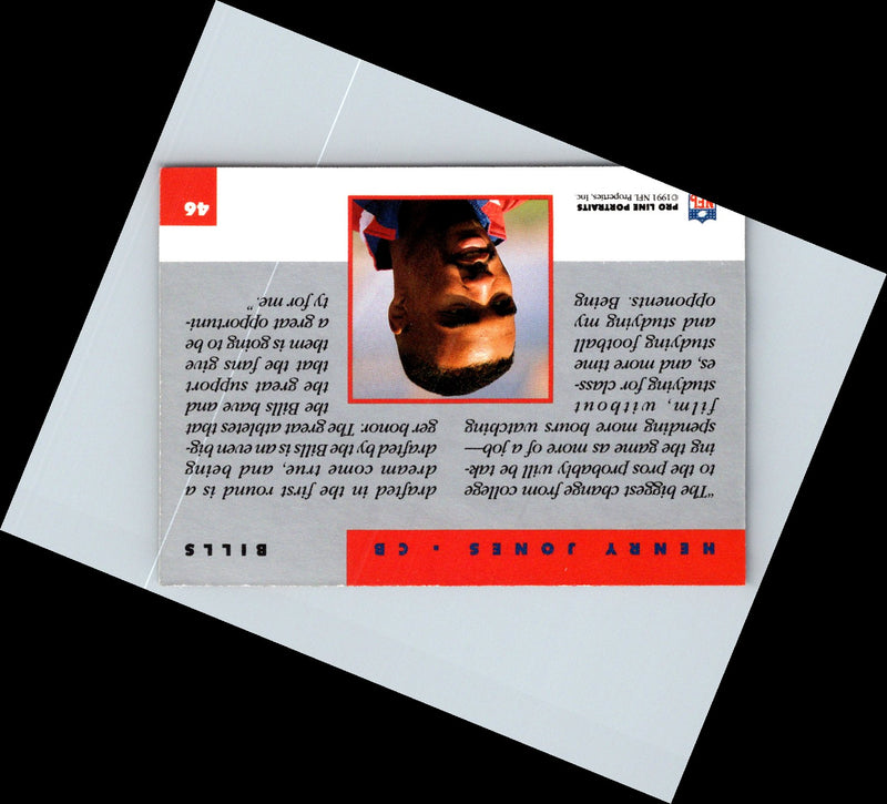 1991 Pro Line Portraits Henry Jones