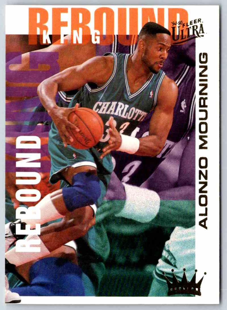 1995 Fleer Ultra Alonzo Mourning