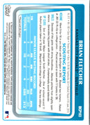 2011 Bowman Chrome Prospect Autographs Brian Fletcher