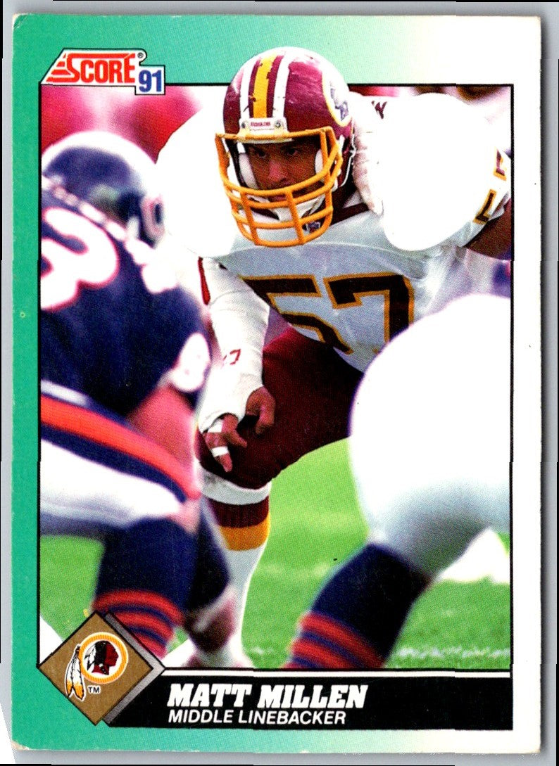 1991 Score Supplemental Matt Millen