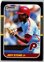 1986 Donruss Jeff Stone #259