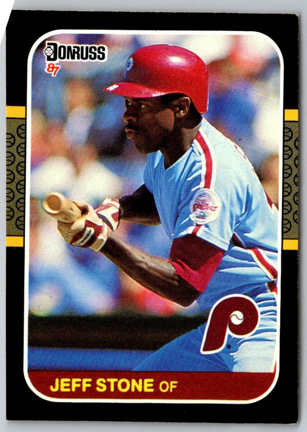1986 Donruss Jeff Stone #259