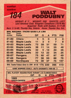 1989 O-Pee-Chee Walt Poddubny #184