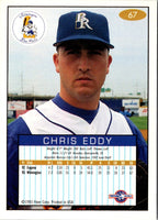 1993 Fleer Excel Chris Eddy #67
