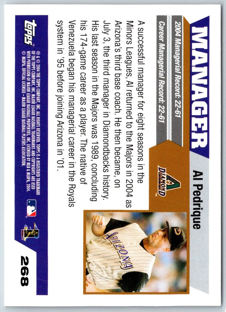2005 Topps Al Pedrique