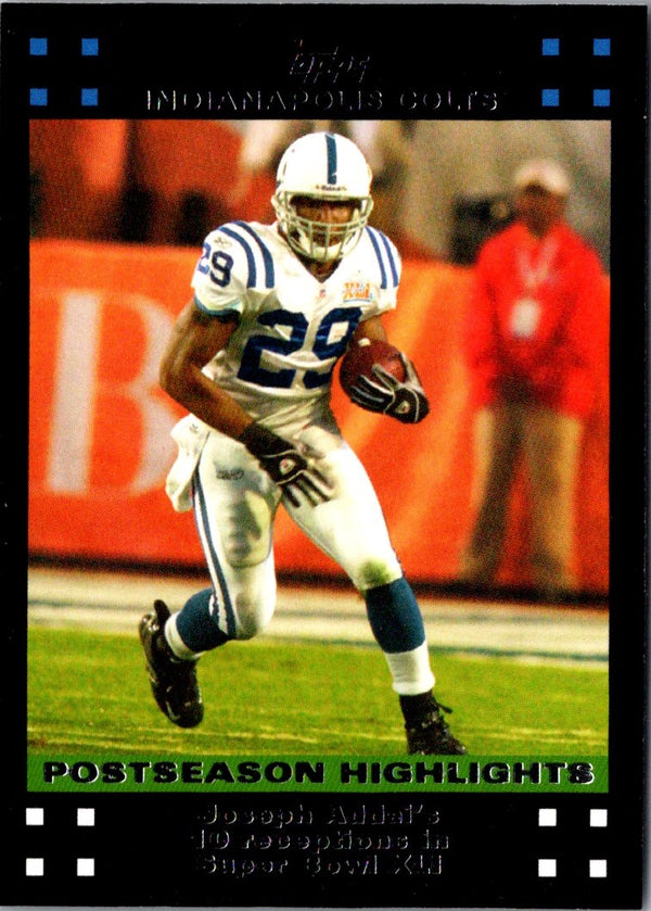 2007 Topps Joseph Addai #436