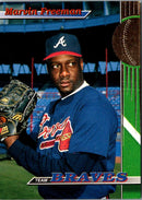 1993 Stadium Club Atlanta Braves Marvin Freeman