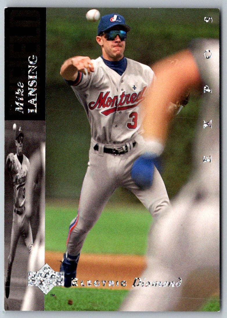 1995 Upper Deck Electric Diamond Gold Mike Lansing