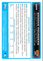 2009 Bowman Draft Picks & Prospects Brooks Pounders #BDPP11