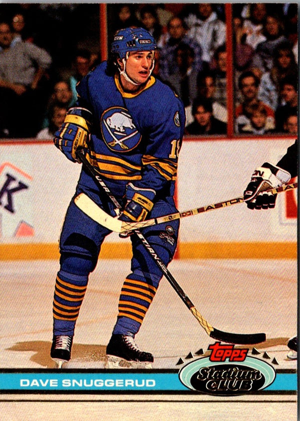 1991 Stadium Club Dave Snuggerud #320B