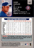 2001 Stadium Club Gabe Kapler #41