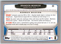 2013 Bowman Brandon Morrow #33