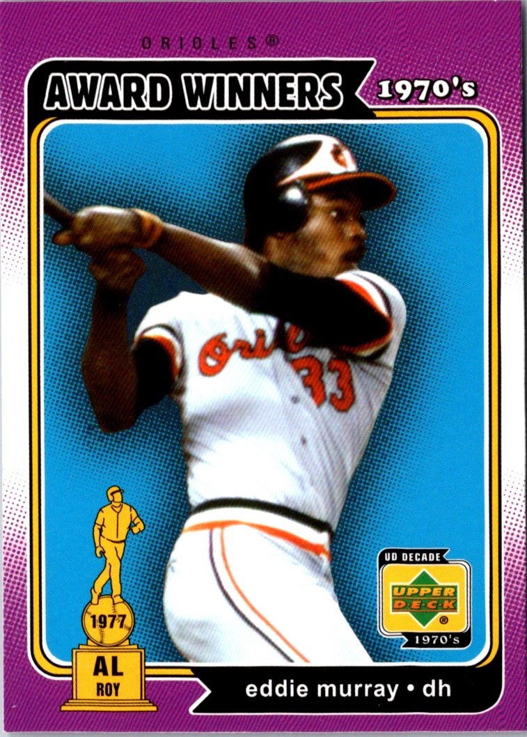 2001 Upper Deck Decade 1970's Eddie Murray