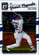 2017 Donruss Optic Yoenis Cespedes