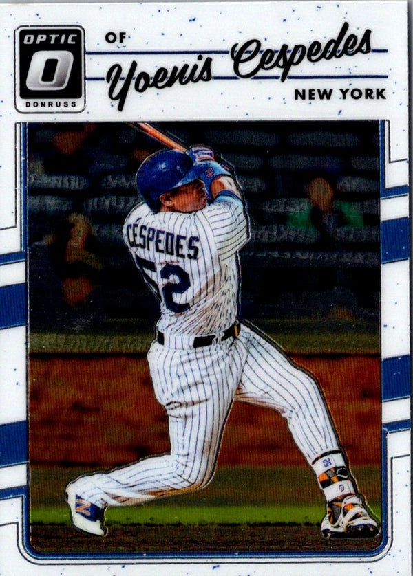 2017 Donruss Optic Yoenis Cespedes #121