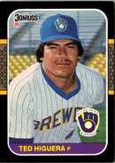 1987 Donruss Ted Higuera