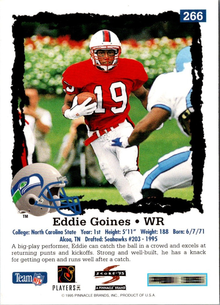 1995 Score Eddie Goines