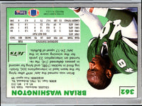 1993 Fleer Brian Washington #362