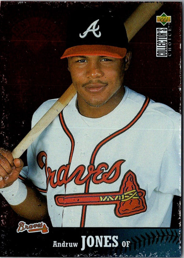 1997 Collector's Choice Andruw Jones #325 Silver Signature