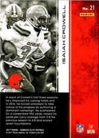 2017 Donruss Elite Isaiah Crowell #21