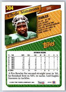1993 Topps Clyde Simmons