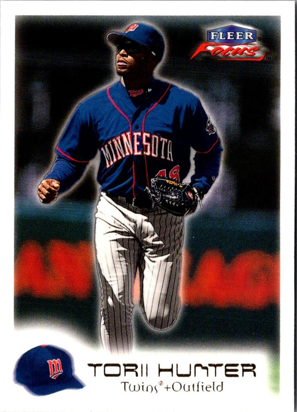 2000 Fleer Focus Torii Hunter #92