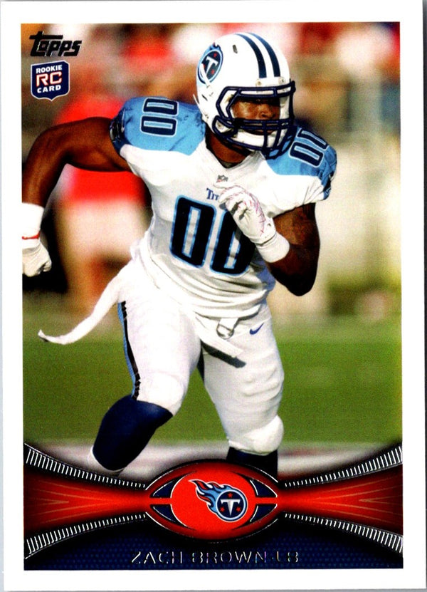 2012 Topps Zach Brown #363 Rookie