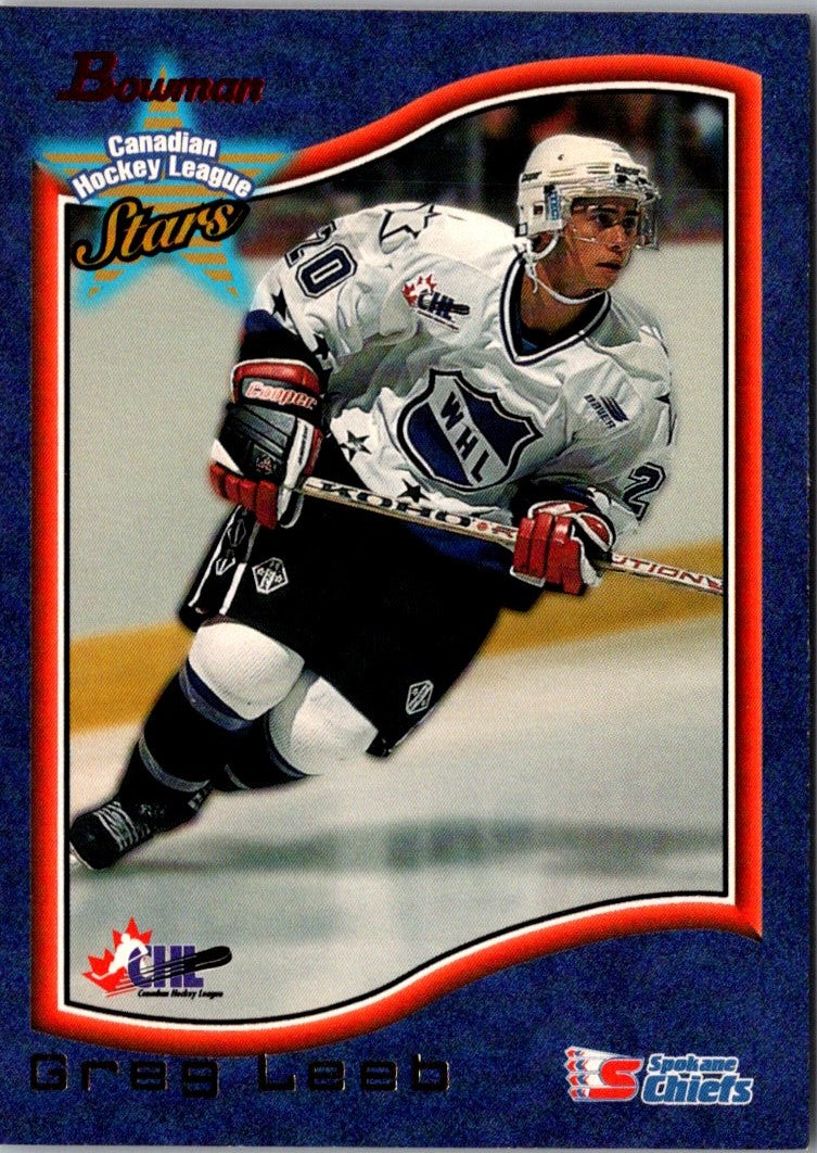 1997 Bowman CHL Greg Leeb