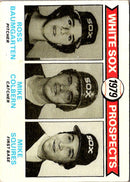 1979 Topps White Sox Prospects - Ross Baumgarten/Mike Colbern/Mike Squires