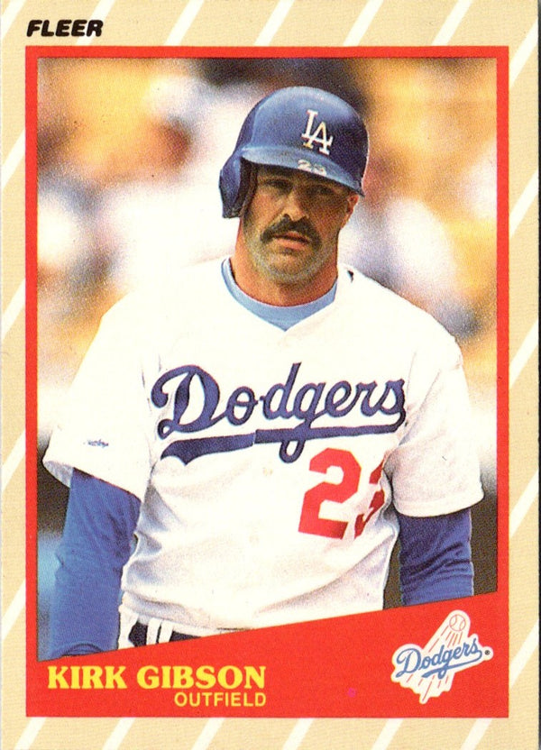 1989 Fleer SuperStars Kirk Gibson #16