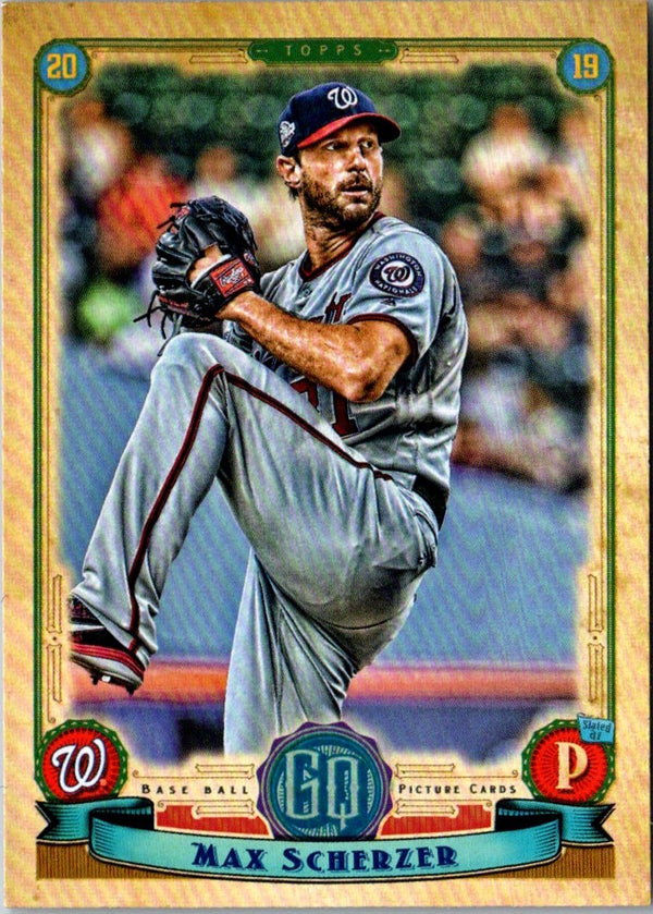 2019 Topps Gypsy Queen Green Max Scherzer #277